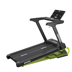 ZIPRO Leistungsstarkes Laufband Sigma für Zuhause mit 3, 5 HP Motor bis 20 km/h + 20 Steigungsstufen · VibGuard Pro Dämpfungssystem für gelenkschonendes Training - Max. Nutzlast 140 kg - Klappbar
