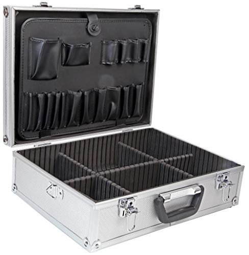 DURATOOL D01816 18 Heavy Duty Aluminium Tool Case