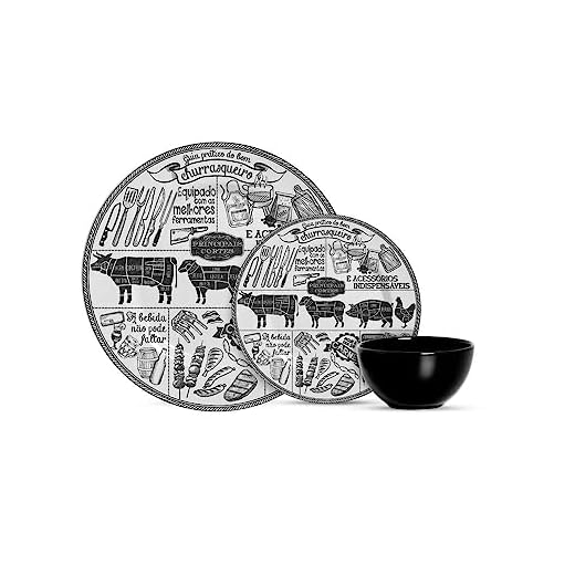 Aparelho de Jantar 12 pçs Churrasco 3 Alleanza