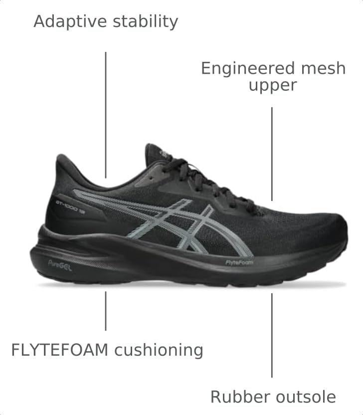 Image of ASICS Men's GT-1000 13 Running Shoes