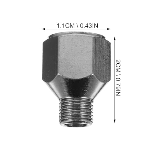 Conector de manguera de aerógrafo WRITWAA de metal y 7 variantes 2