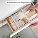 4 Pack Drawer Dividers for Clothes, 4