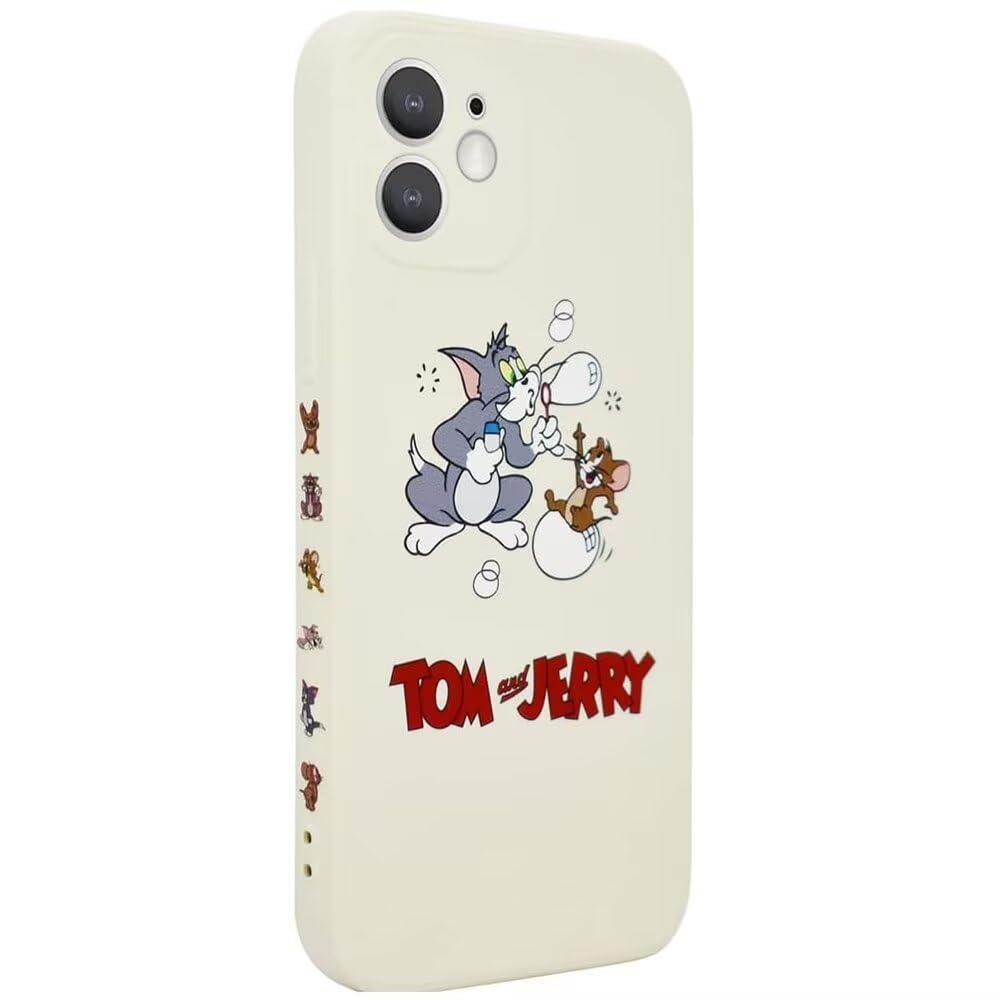 ☆iPhone14 ケース ホワイト トムとジェリー 保護カバー ジェリー Amazon.co.jp: ‎iPhone 14 用 ケース トムとジェリー アイフォン14 用