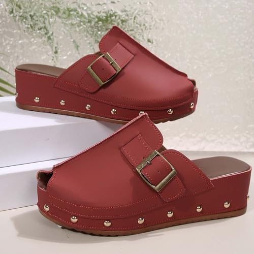 Chaussure running mules mode pour femmes compensées été - 5