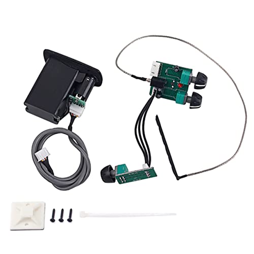 Vicasky ZK1540436MWGH1S Guitar Equalizer Pickup Guitar Parts Piezo Pickup Acoustic Guitar Pickup Preamp Acoustic Guitar Preamp System 3 Band Eq Pickup Ukulele Preamp Pickup Bass Banjo Electric Guitar thumb #6