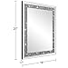 Ruomeng Rectangular Wall Mirror, 16