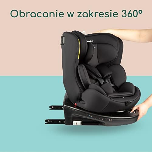 Bebe Confort 8106460210 Fotelik Samochodowy Obrotowy, Czarny, 0 - 12 lat