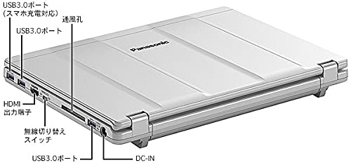 Amazon.co.jp: Webカメラ内蔵【Win10搭載】PanasonicレッツノートCF