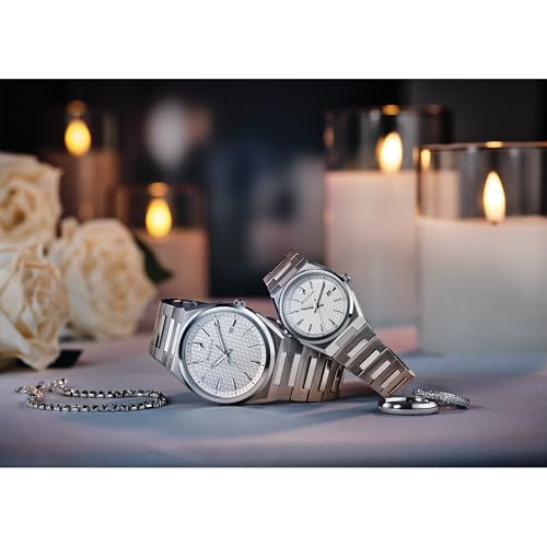 Image of Bulova Mens Dress Classic Quartz Two Tone Stainless Steel Watch, Patterned Dial, 39mm