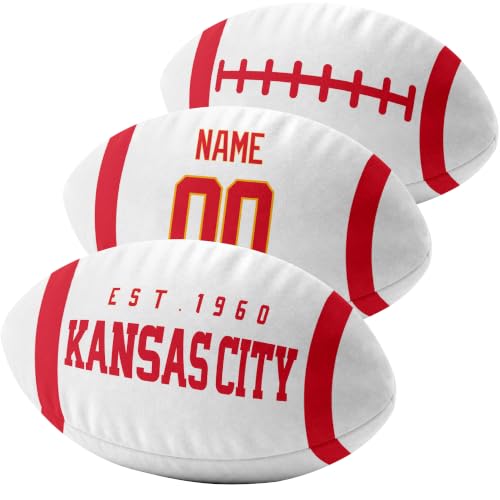 Image of ANTKING Kansas Throw Pillow 2 Packs Custom Name Number Gifts