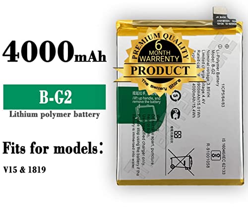 Image of Original B-G2 Battery for Vivo Y12 1904 /1940 /V15 /1819 Battery with 6 Month warrenty *** (P150)