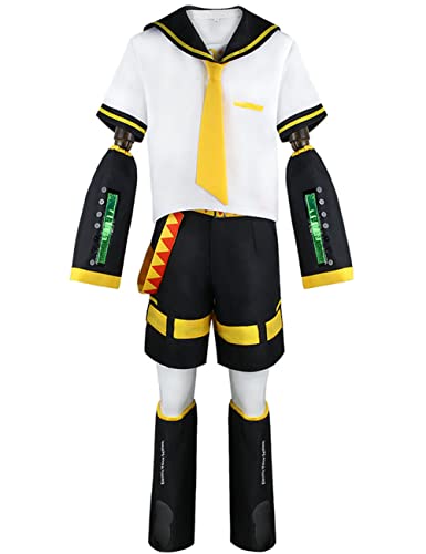 Cosplay Kagamine Len Vocaloid 02 tenue uniforme pour Halloween et salons