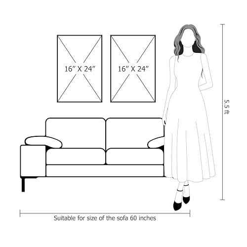 Zessonic Black And White Abstract Wall Art - Black Painting Stroke Graffiti Artwork for Living Room, Bedroom, Office Decor,16" x 24" x 2 - Image 6