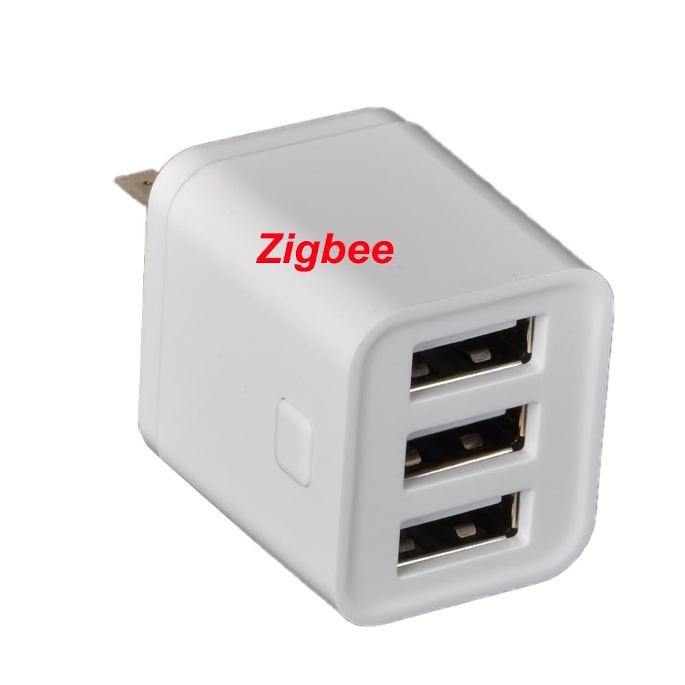 Yueyang Adaptador USB ZigBee ZBMicro, Interruptor Inteligente, 3gang (1) | Tipo A USB, Micro 5v, Control Remoto APP, Control de Voz