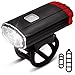 Produktbild Luz de bicicleta USB LED Luz de bicicleta para casco Manillar Impermeable MTB Linterna trasera delantera Lámpara de ciclismo recargable-ligero
