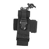 ROMISBABA Universaltasche Für Handfunkgerät Mit Verstellbarer Größe Wasserabweisendes Oxford Material Schnallbare Tragefunktion Für Outdoor Anspruch An Sicherheits Und Militärpersonal