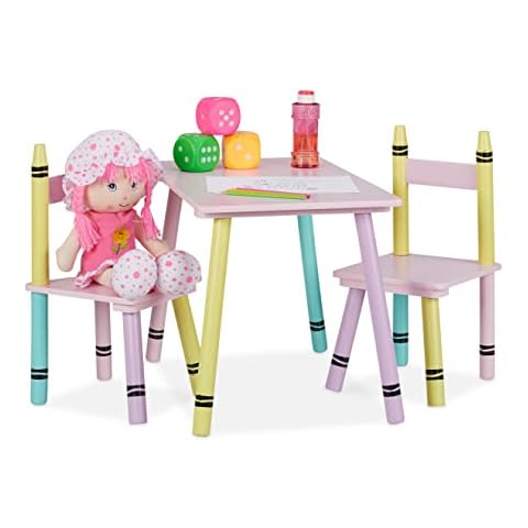 Ensemble de Table et Chaises Relaxdays Cover