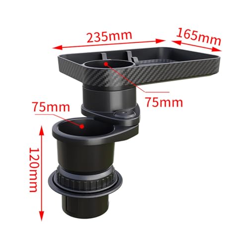 Portavasos universal expandible para carro con rotación 360° miniatura 4