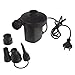 Smartfox Elektrische Luftpumpe 150W, 220-240V 50Hz, Elektropumpe und Gebläsepumpe, 4 Adapteraufsätze, schwarz