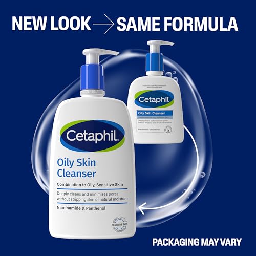 Cetaphil Oily Skin Cleanser, 236ml, Face Wash, For Combination to Oily Sensitive Skin, With Niacinamide - Image 8