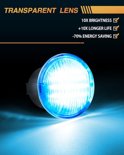 Lámpara LED para maletero Ice Blue compatible Jeep Dodge miniatura 3