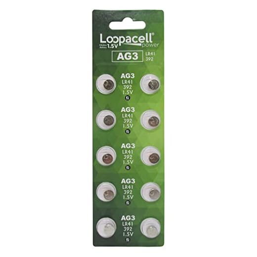 LOOPACELL / AG3 / LR41 / 392 / 192 / 384 / 1.5V Alkaline Watch Battery x 20