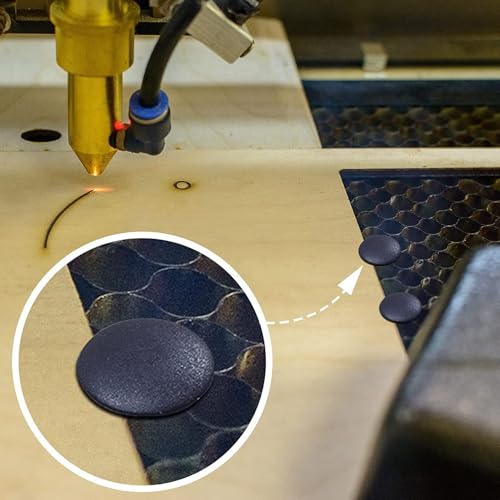 NICENEEDED 100 Stück Wabenbettstifte Laserbett Haltestift Für 8 Mm Wabengitter Arbeitstisch Tragbare Schrauben Pin Ersetzt