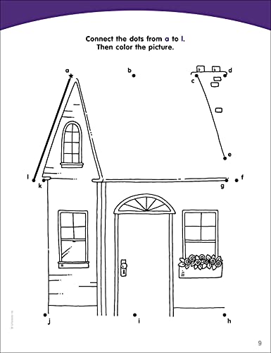 Little Skill Seekers: Alphabet Connect the Dots Workbook