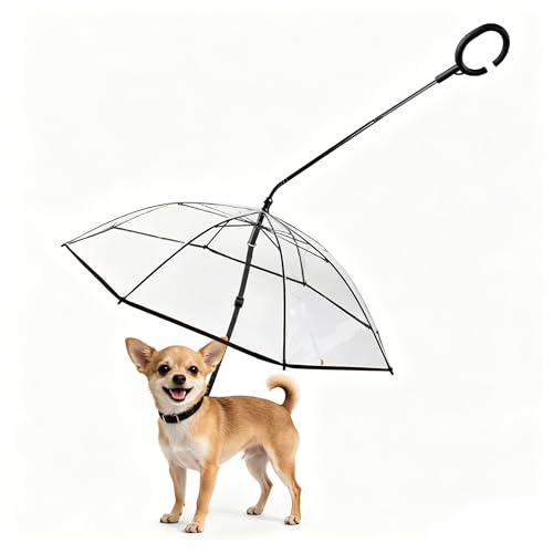 Clear Adjustable Leash Umbrella