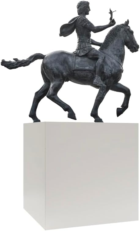 shopPOPdisplays White Laminate Display Pedestal - Fully Assembled - Museum-Quality for Sculptures, Retail Displays, Trophies with Matte Finish - 200 lb. Capacity (18" W x 18" L x 12" H)