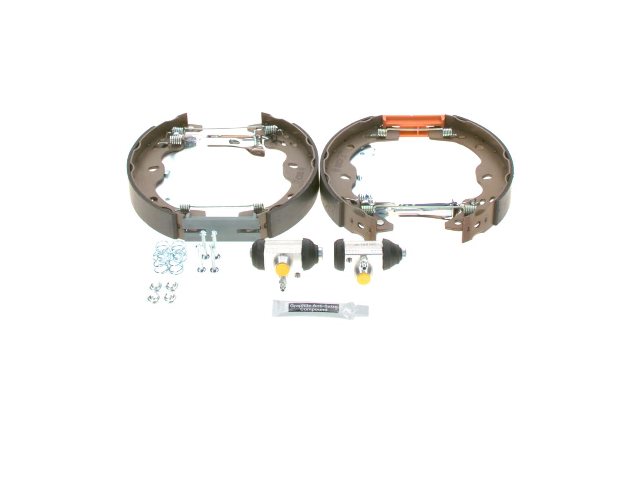 Kit Freno A Tamburo Posteriore Bosch KS678 Super Pro - Preassemblato - Foto 11