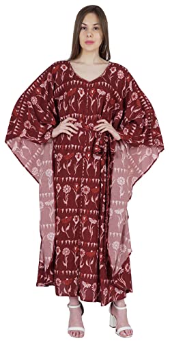 Moomaya Vestido Maxi Impreso Kaftan Cover