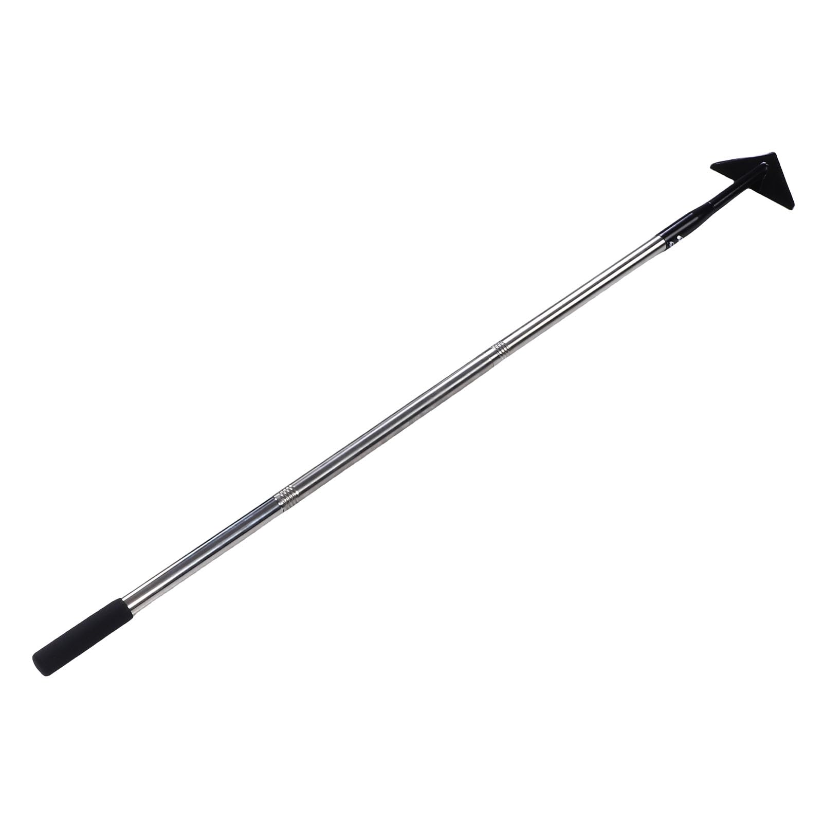 Azada de Deshierbe Triangular Azada de Jardín Triangular de Acero Al Carbono con Ajustable de Acero Inoxidable Cabeza Afilada para Desmalezar Cultivar Plantar Herramienta