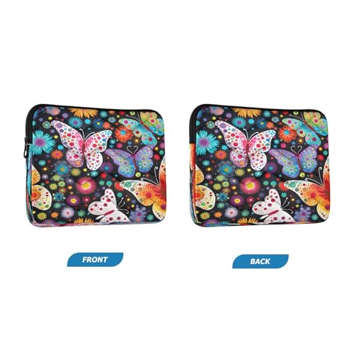 Funda para portátil 13-14 pulgadas impermeable con mariposas miniatura 2