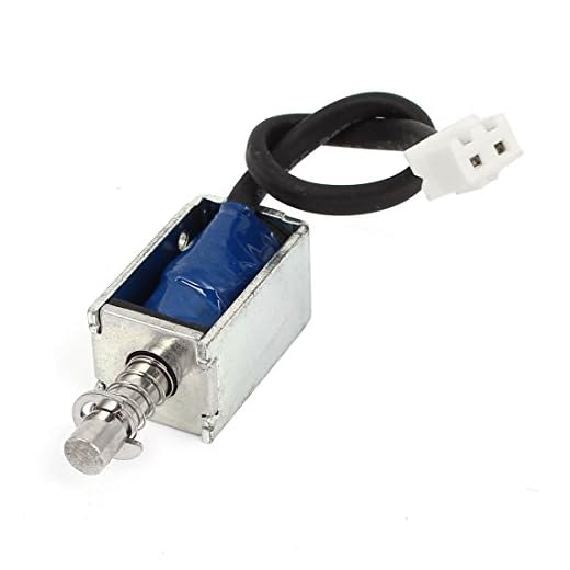 Dra in den öppna ramen ACTUATOR Elektrisk magnetventil DC 12 V 1 A de