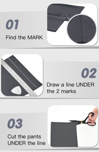 Amposh Women's Maternity Bootcut Work Pants With Pockets Flare Yoga Pants For Workout And Daily Wear(Dark Gray, L) #TOP2