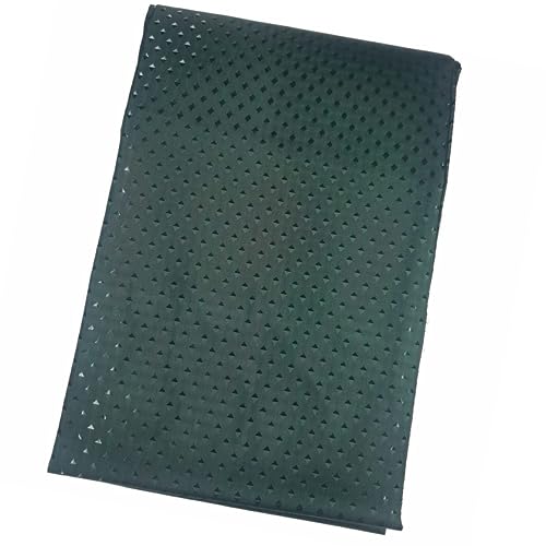 Glamified Waffle Grey Shower Curtains Mould proof Resistant Washable