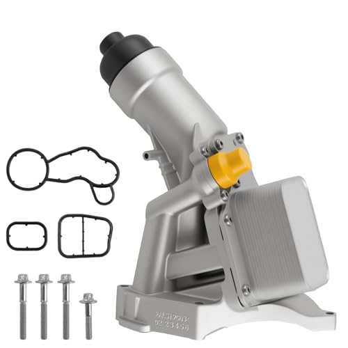 11428596283 Upgrade Aluminium Engine Oil Cooler Filter Housing With Gasket