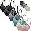 Black/Black/Gray Blue/Green/Pink
