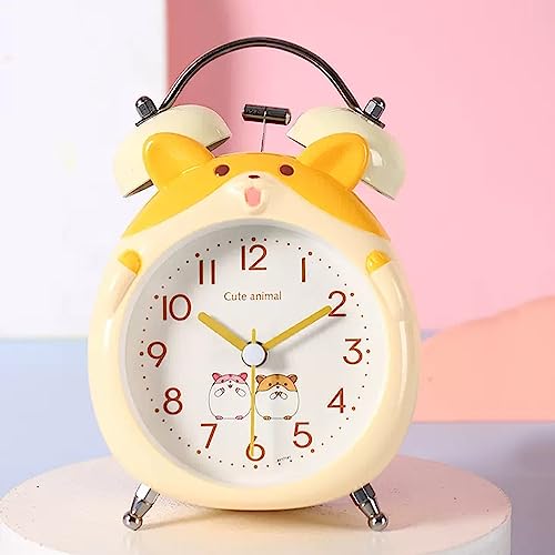 Reloj despertador silencioso para mesita de noche y escritorio