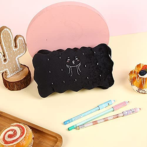 COKUERA Cartuchera Estuche para lápices/bolígrafos de Galleta, Estuche Bonito para lápices de papelería, Estuche para lápices Coreano de Gran Capacidad Portátil Cover
