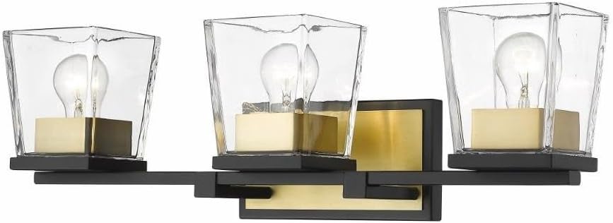 Z-Lite 3 Light Vanity 475-3V-MB-OBR, Clear