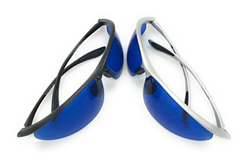 Golf Ball Finder Locating Glasses Sports Style Blue Lens Sunglasses%100 UV production