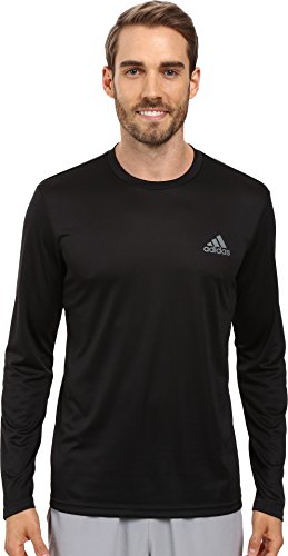 adidas Men's Essentials Tech Tee, Black, Medium