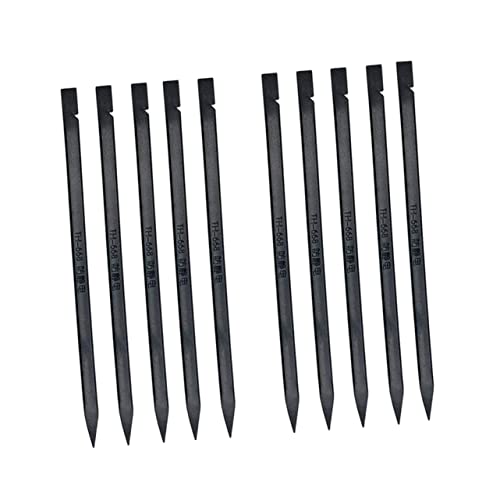 KICHOUSE 30Pcs Static Disassemble Rods Double Ended Pry Tool Kit for Screen Repair Phone Tablet PC Disassembly Compact Black