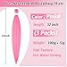 Pre stretched Braiding Hair 32 Inch Pink Braiding Hair Extensions Yaki Braids Hair Hot Water Setting Synthetic Hair Colored Braiding Hair Crochet Hair(3 Packs,Pink#)
