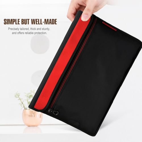Image of Saco Sleeve Compatible for Wacom Intuos CTL-4100WL /K0-CX(Small) | CTL-6100 /K0-CX (Medium) Graphic Tablet - Foam Padded Protective Carry Cover Bag with Shoulder Strap & Front Pocket