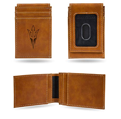Image of NCAA Laser Engraved Front Pocket Wallet - Compact /Comfortable /Slim