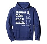 Coca-Cola Coke And A Smile Vintage Faded Pullover Hoodie