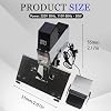 Electric Stapler, Automatic Rapid Heavy Duty Dual Use Flat and Saddle-Binder Book Binding Machine with Foot Pedal for Office,Schools,Publishing Houses,Ect